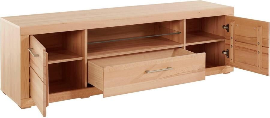 VOGL Möbelfabrik Tv-meubel 1237 Massief houten front breedte ca. 211 cm met soft-close functie - Foto 7