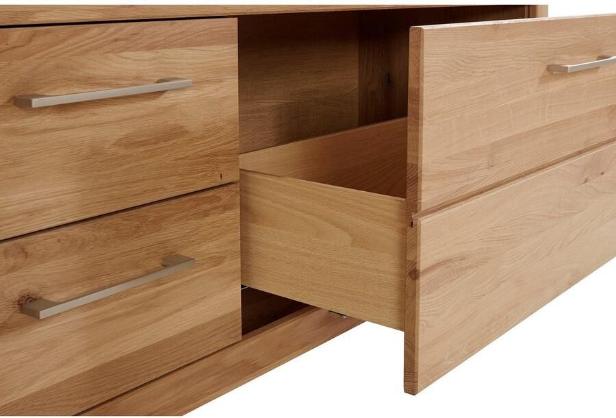 VOGL Möbelfabrik Tv-meubel 1237 Massief houten front breedte ca. 211 cm met soft-close functie - Foto 3