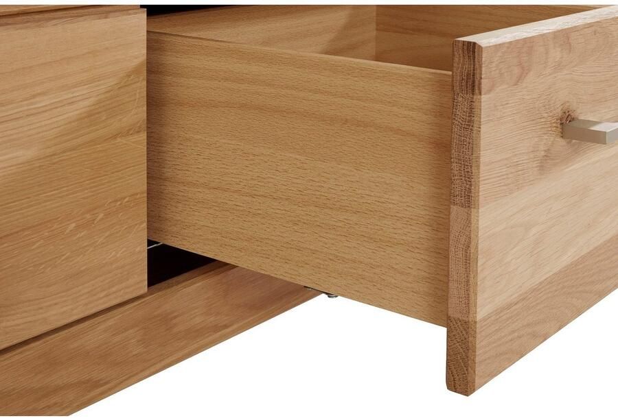 VOGL Möbelfabrik Tv-meubel 1237 Massief houten front breedte ca. 211 cm met soft-close functie - Foto 4