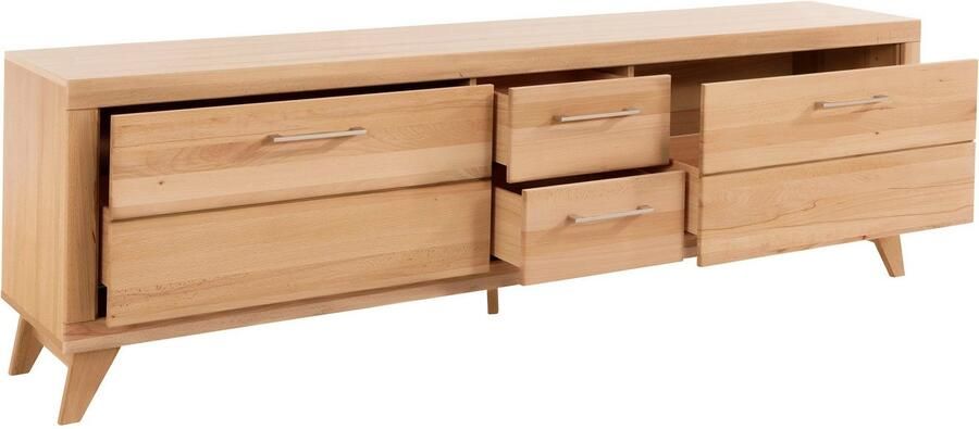 VOGL Möbelfabrik Tv-meubel 1237 Massief houten front breedte ca. 211 cm met soft-close functie - Foto 8