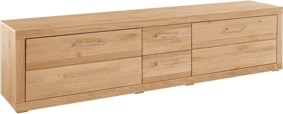 VOGL Möbelfabrik Tv-meubel 1237 Massief houten front breedte ca. 211 cm met soft-close functie - Foto 6