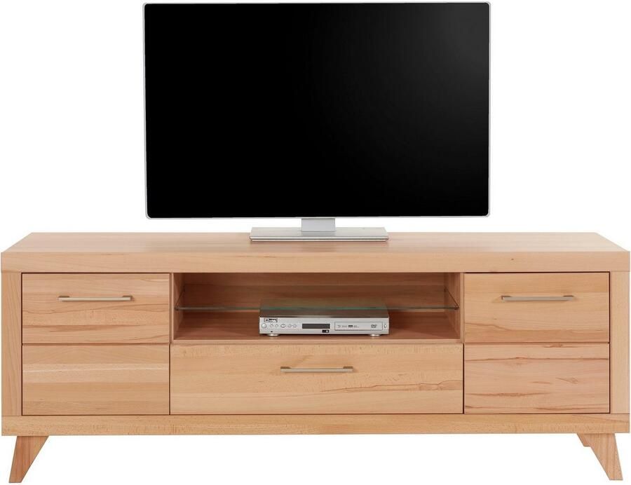 VOGL Möbelfabrik Tv-meubel 1237 Massief houten front breedte ca. 211 cm met soft-close functie - Foto 3