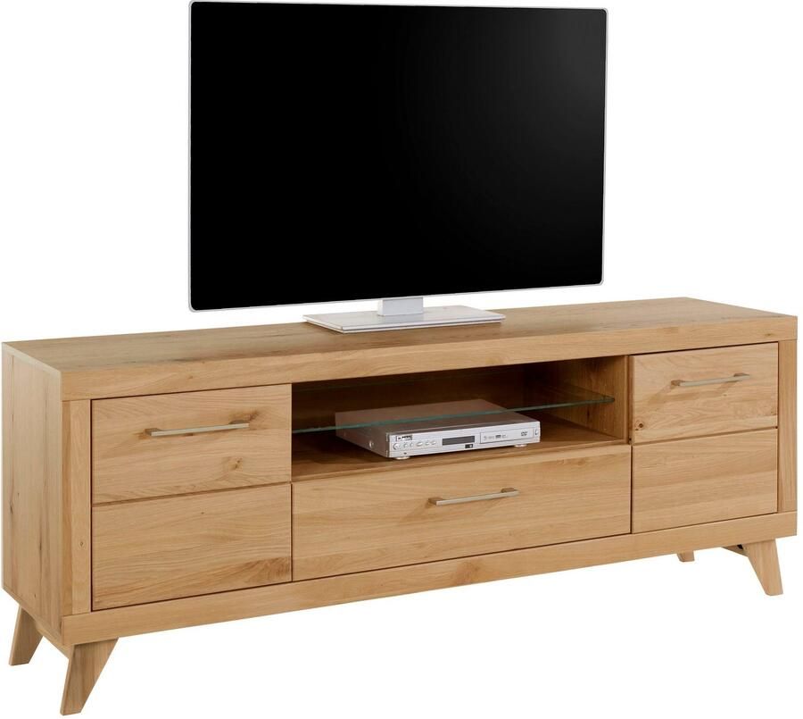 VOGL Möbelfabrik Tv-meubel 1237 Massief houten front breedte ca. 211 cm met soft-close functie