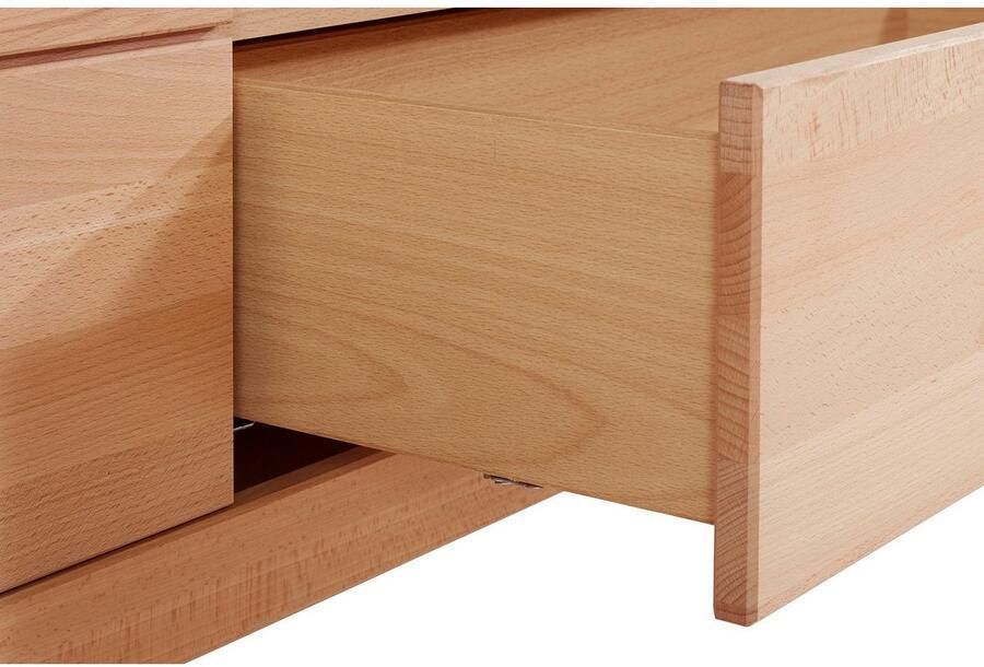 VOGL Möbelfabrik Tv-meubel 1237 Massief houten front breedte ca. 211 cm met soft-close functie - Foto 4
