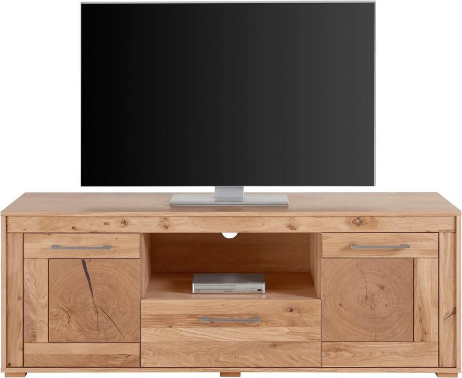 VOGL Möbelfabrik Tv-meubel Breedte 150 cm gedeeltelijk massief hout Made in Germany - Foto 3