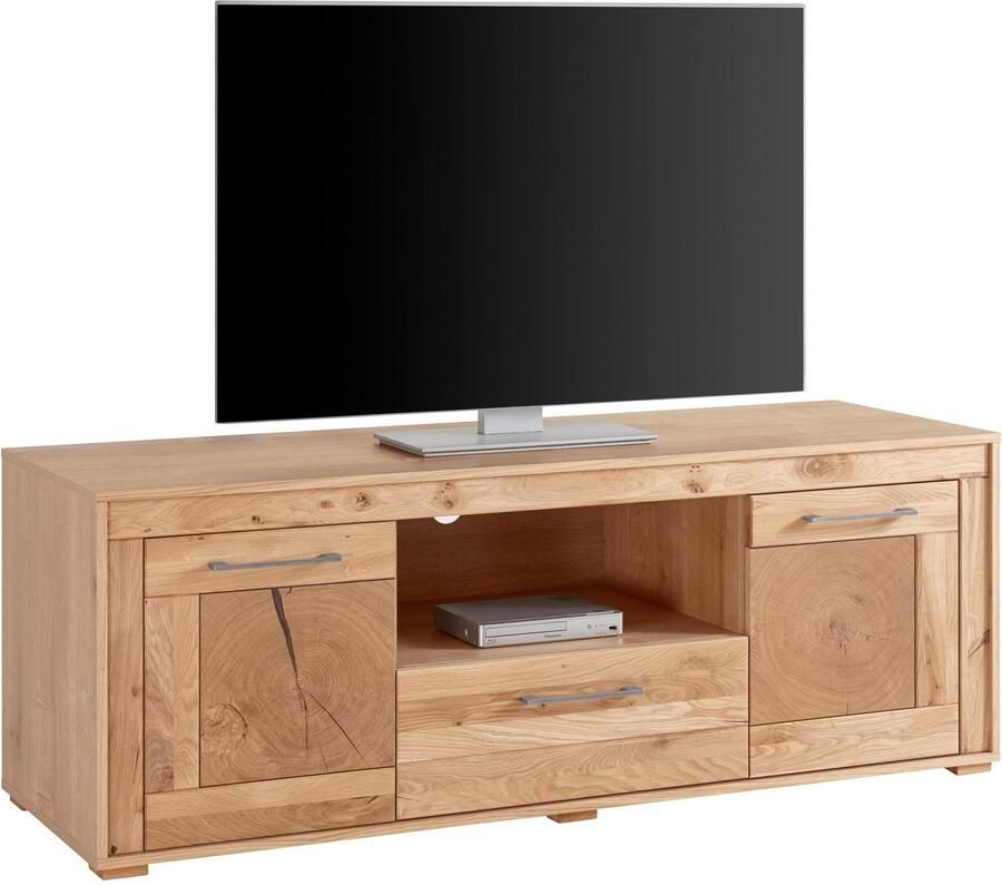 VOGL Möbelfabrik Tv-meubel Breedte 150 cm gedeeltelijk massief hout Made in Germany - Foto 2
