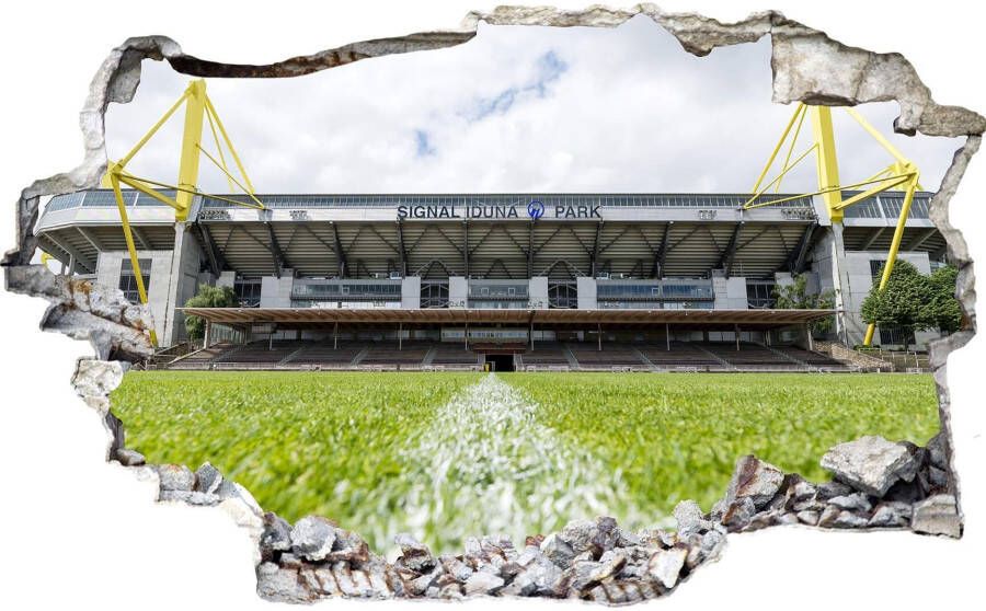 Wall-Art Wandfolie Borussia Dortmund BVB Signal Iduna zelfklevend verwijderbaar - Foto 3