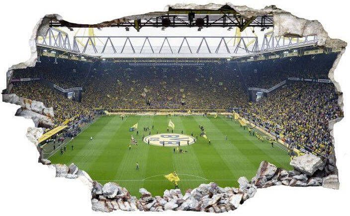 Wall-Art Wandfolie Borussia Dortmund fan choreo (1 stuk) - Foto 2