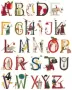 Wall-Art Wandfolie Kinderkamer bloemen alfabet (1 stuk) - Thumbnail 1