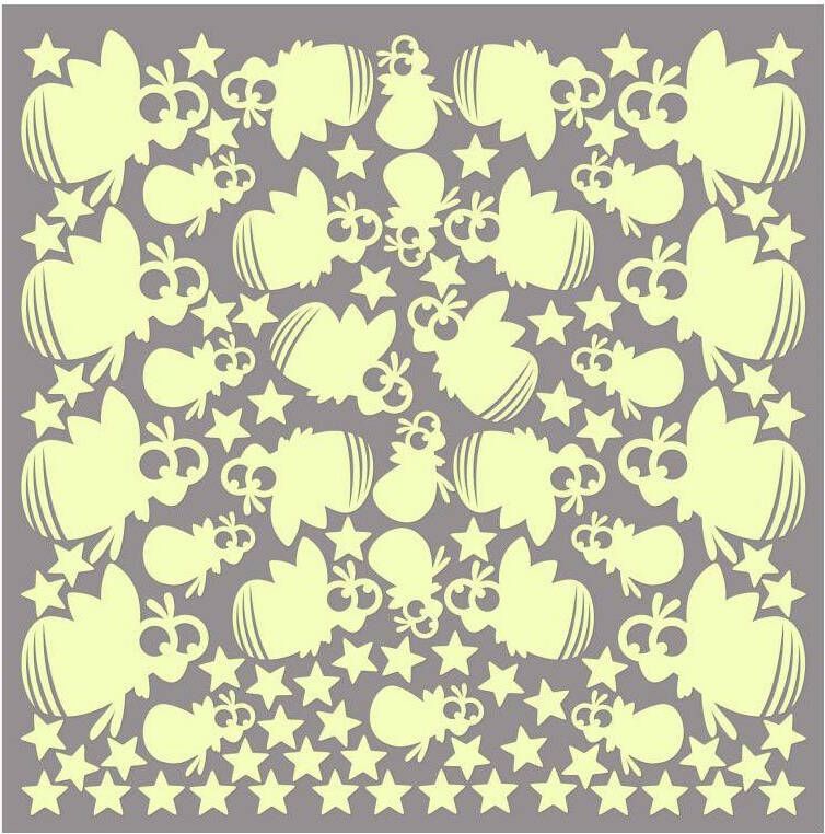 Wall-Art Wandfolie Lichtgevende sticker glimworm (1 stuk) - Foto 2