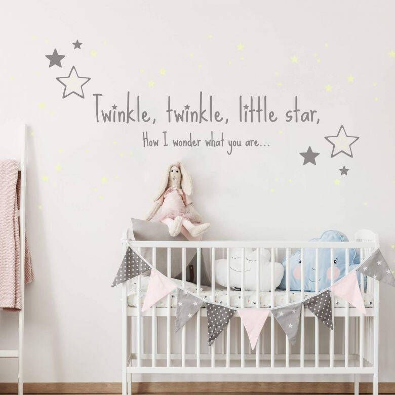 Wall-Art Wandfolie Twinkle little star lichtsterren (1 stuk) - Foto 2