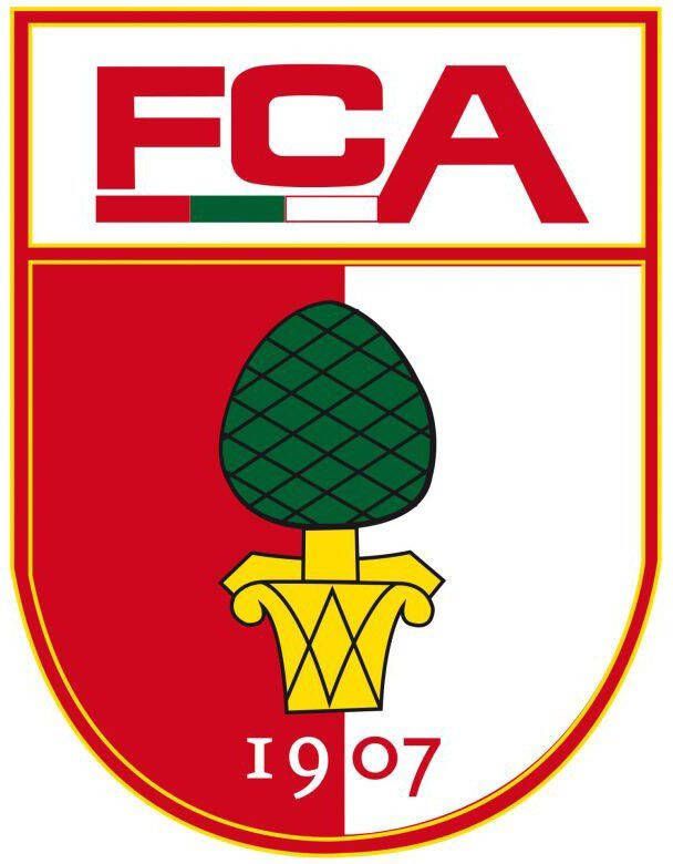 Wall-Art Wandfolie Voetbal FC Augsburg logo zelfklevend verwijderbaar (1 stuk) - Foto 2