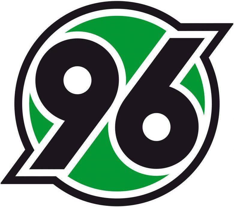 Wall-Art Wandfolie Voetbal Hannover 96 logo zelfklevend verwijderbaar (1 stuk) - Foto 2