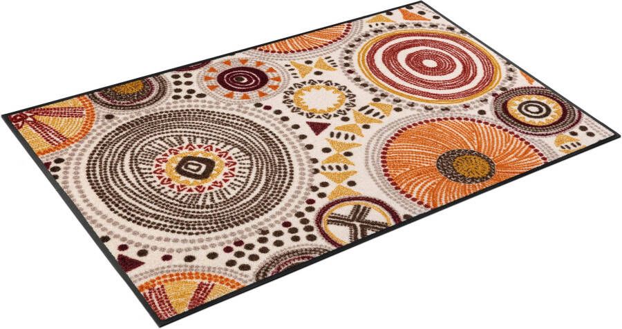 Wash+dry by Kleen-Tex Vloerkleed Boho Style Geschikt voor binnen en buiten wasbaar woonkamer