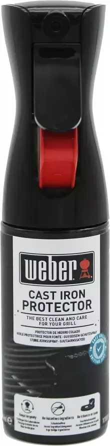 Weber Barbecuereiniger Gietijzeren beschermingsspray Gietijzeren beschermer 200 ml