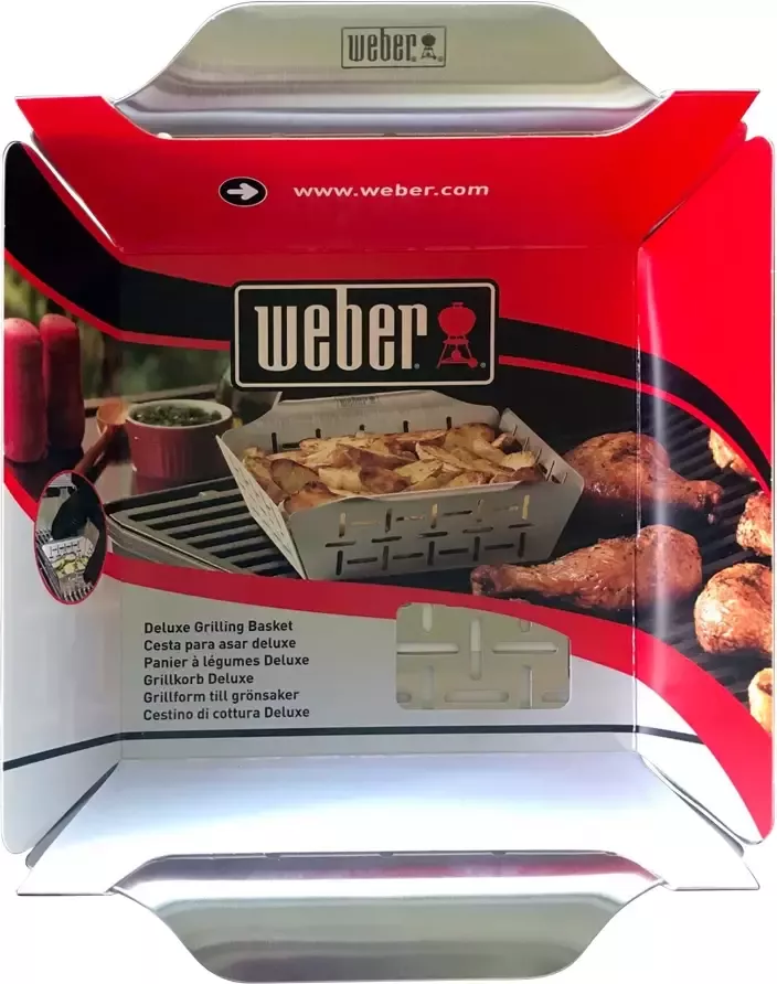 Weber Barbecueschaal Grillmand Deluxe - Foto 1