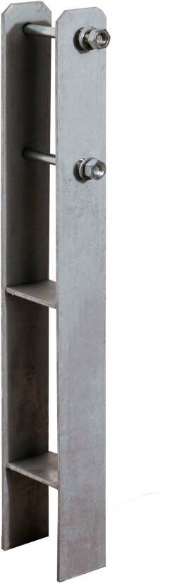 Weka H-anker om in beton te verankeren voor 9x9 palen (set 6 stuks) - Foto 2