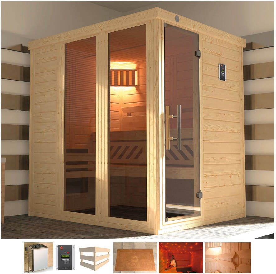 Weka Sauna Kemi Panorama 7 5 kw kachel met externe bediening - Foto 9