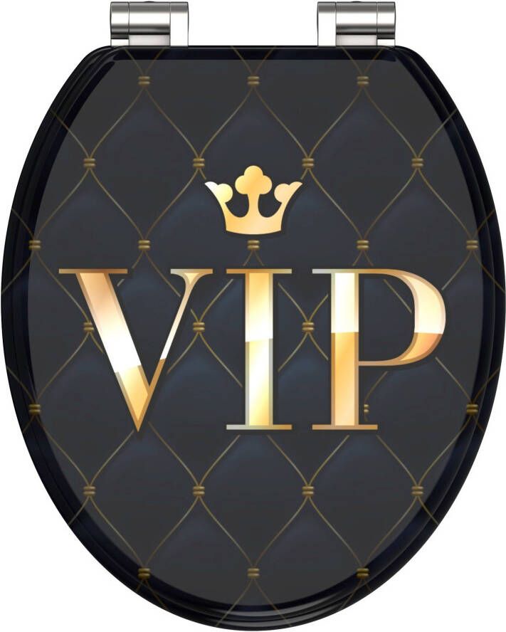 Welltime Toiletzitting VIP met softclosemechanisme mdf krasvast