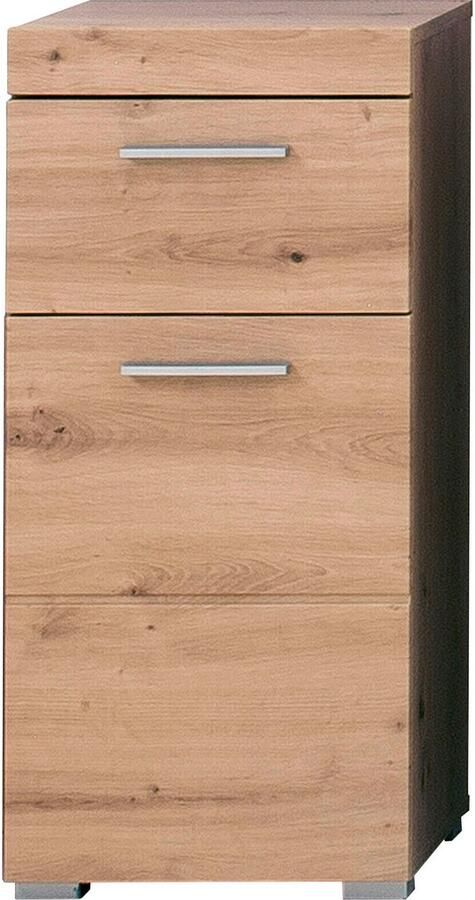 Welltime Badkamerserie Avena Hoge kast WBU spiegelkast commode hangkast u. verlichting (set 5-delig) - Foto 10