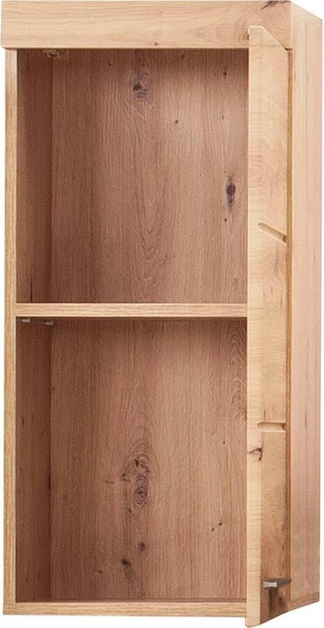 Welltime Badkamerserie Avena Hoge kast WBU spiegelkast commode hangkast u. verlichting (set 5-delig) - Foto 11