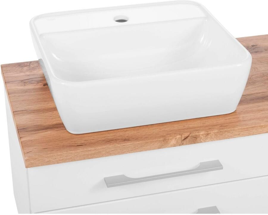 Welltime Badkamerserie Davos Breedte 50 cm met extra rek (3-delig) - Foto 2