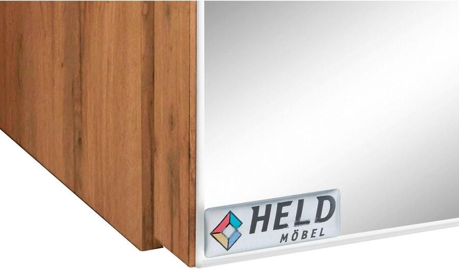 Welltime Badkamerserie Davos Breedte 50 cm met hoekige wasbak (3-delig) - Foto 4