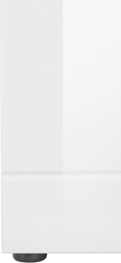 Welltime Badkamerserie Sovana Badkamermeubels Spiegel met verlichting hoge kast en wastafel (set 3-delig) - Foto 14