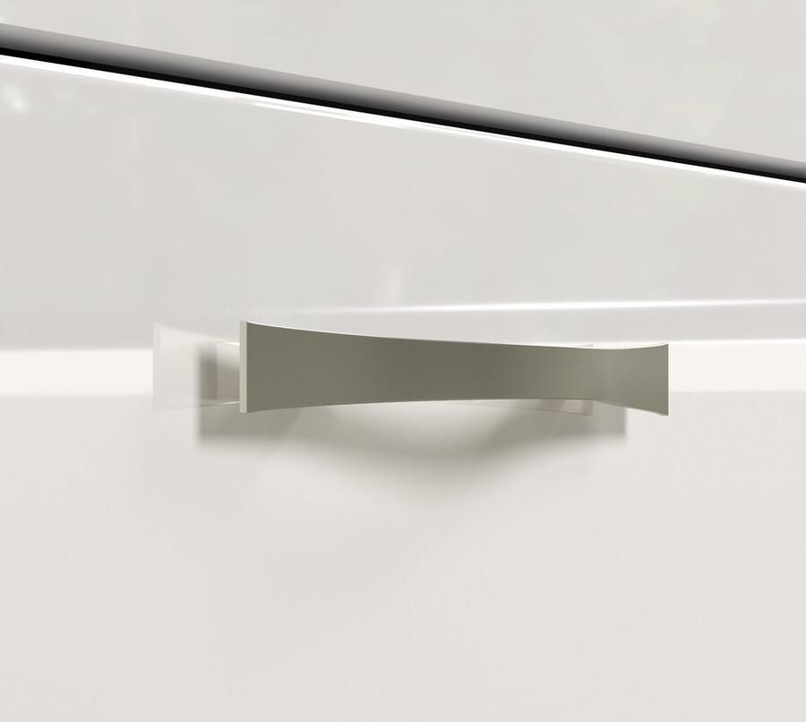 Welltime Badkamerset Kuba Hangkasten wastafel met wastafel en wandspiegel met plank (complete set 4-delig) - Foto 4