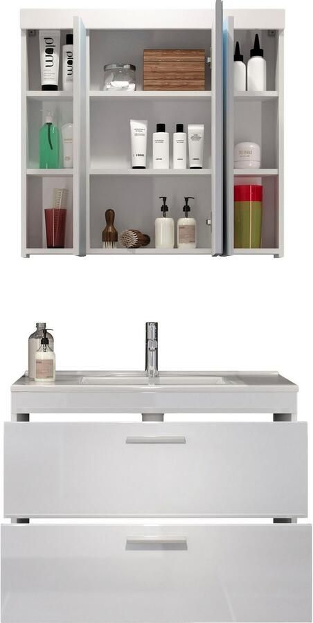 Welltime Badmeubelset Dormoletto Badkamermeubelset badkamer-set (2 stuks) - Foto 9