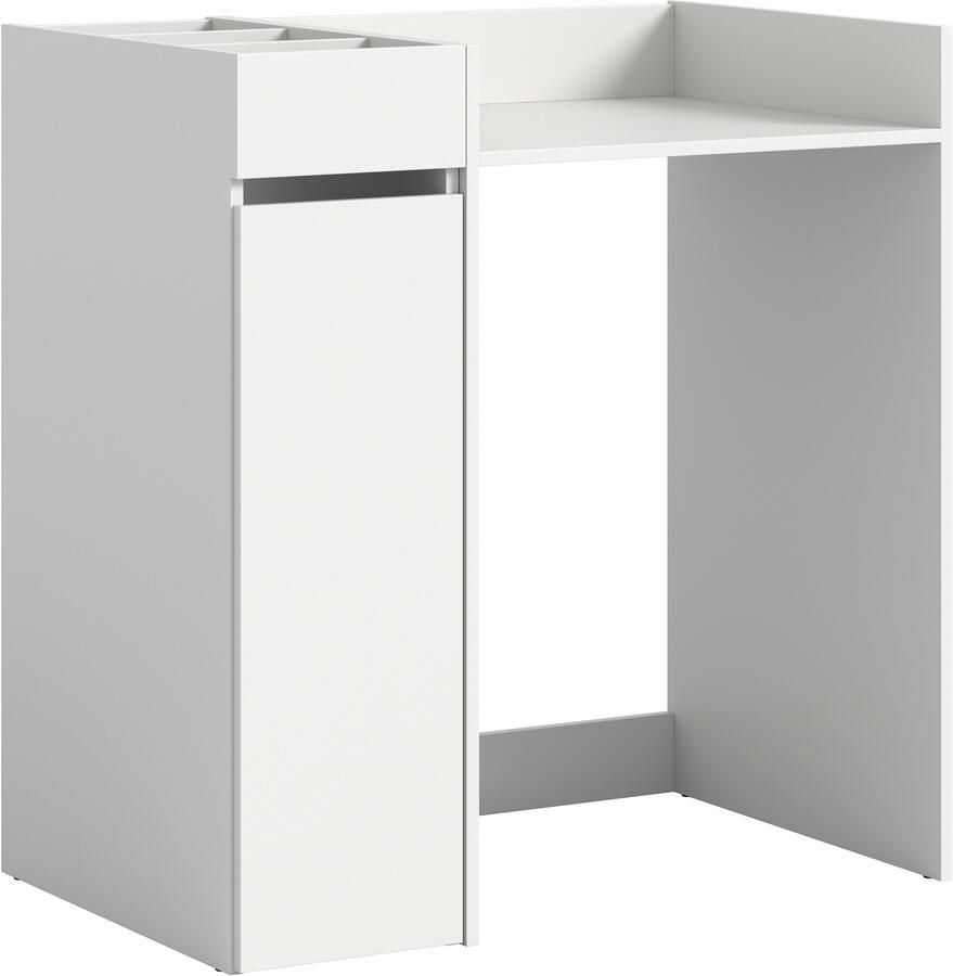 Welltime Badmeubelset Falas 2-delig bestaande uit: badkamerrek & wasmachine ombouwkast Combinatie set badcombinatie badkamer organizer rollenkast ombouwkast (2 stuks) - Foto 9