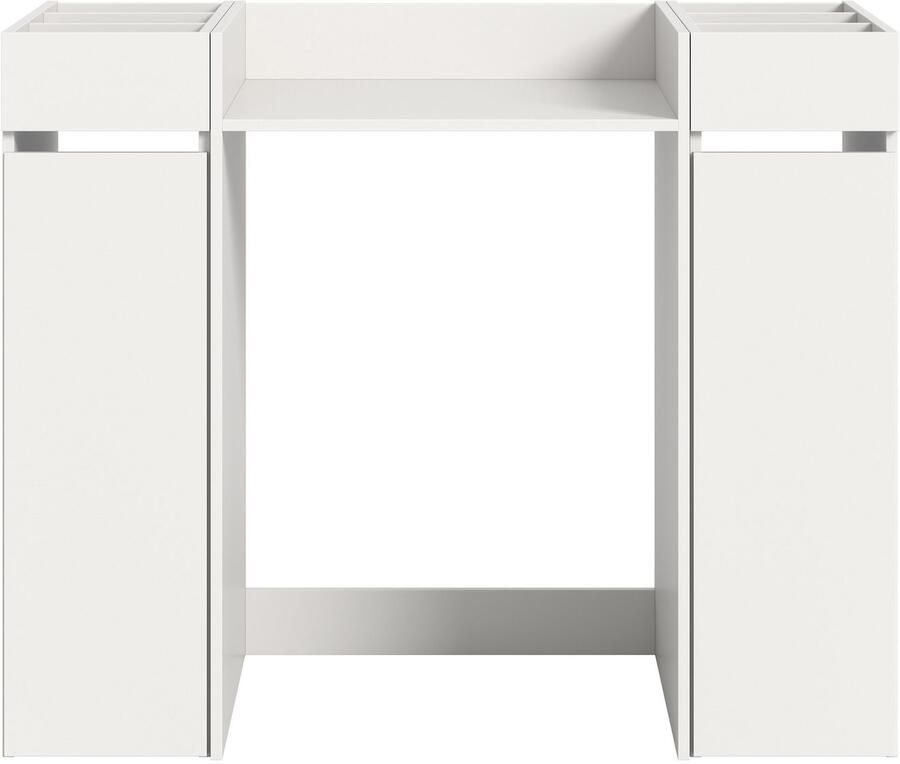 Welltime Badmeubelset Falas 3-delig bestaande uit: 2x badkamerrek & wasmachine ombouwkast Combinatie set badcombinatie badkamer organizer rollenkast ombouwkast (3 stuks) - Foto 2