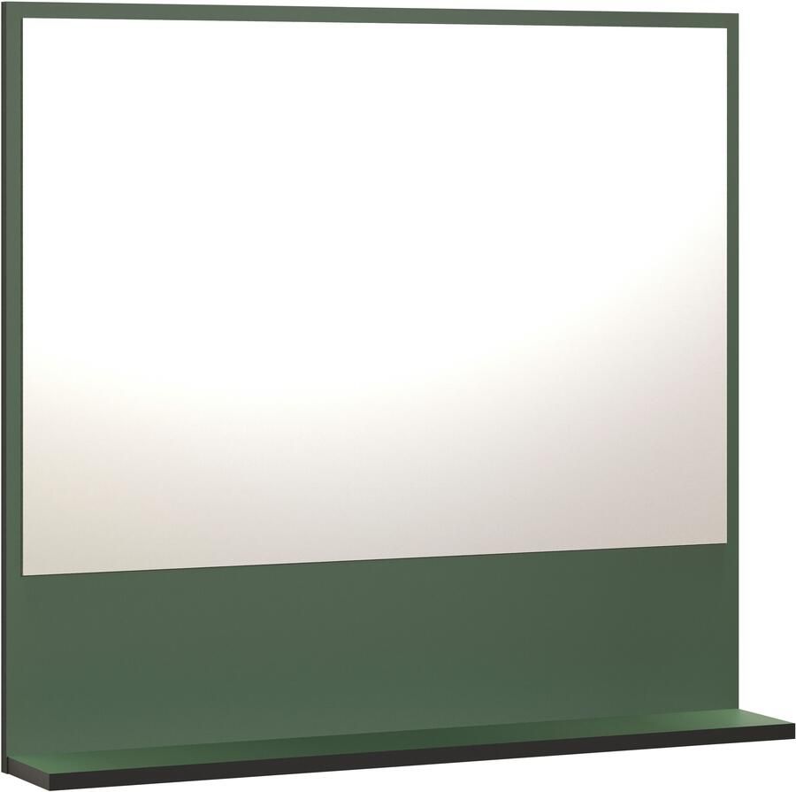 Welltime Badspiegel Amrum Elegante badkamerspiegel met plank Afmetingen (B D H) 60-80 14 74 cm (1 stuk) - Foto 6