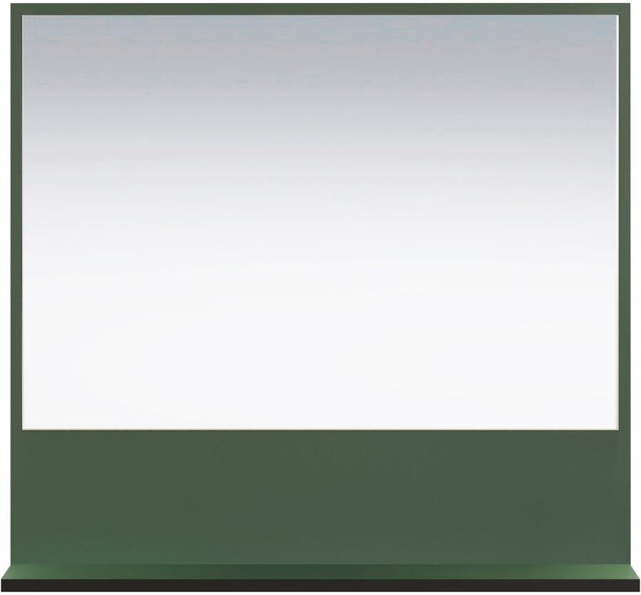 Welltime Badspiegel Amrum Elegante badkamerspiegel met plank Afmetingen (B D H) 60-80 14 74 cm (1 stuk) - Foto 3