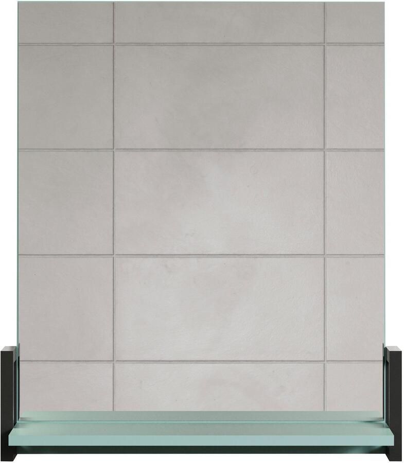 Welltime Badspiegel Malcesine Badspiegel met opbergvak in donker turquoise Afmetingen (B D H) 64 24 74 cm (1 stuk) - Foto 3