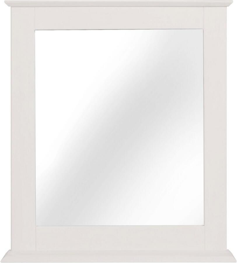 Welltime Badspiegel Venezia rustiek Sund Breedte 58 cm van massief hout