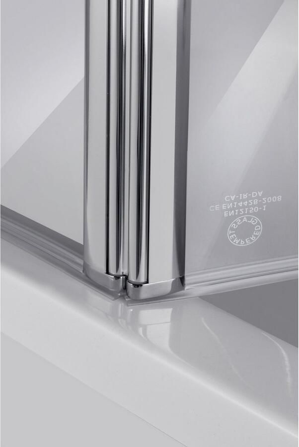 Welltime Badwand Summer Doucheafscheiding voor badkuip spatscherm voor badkuip (3-delig) - Foto 2