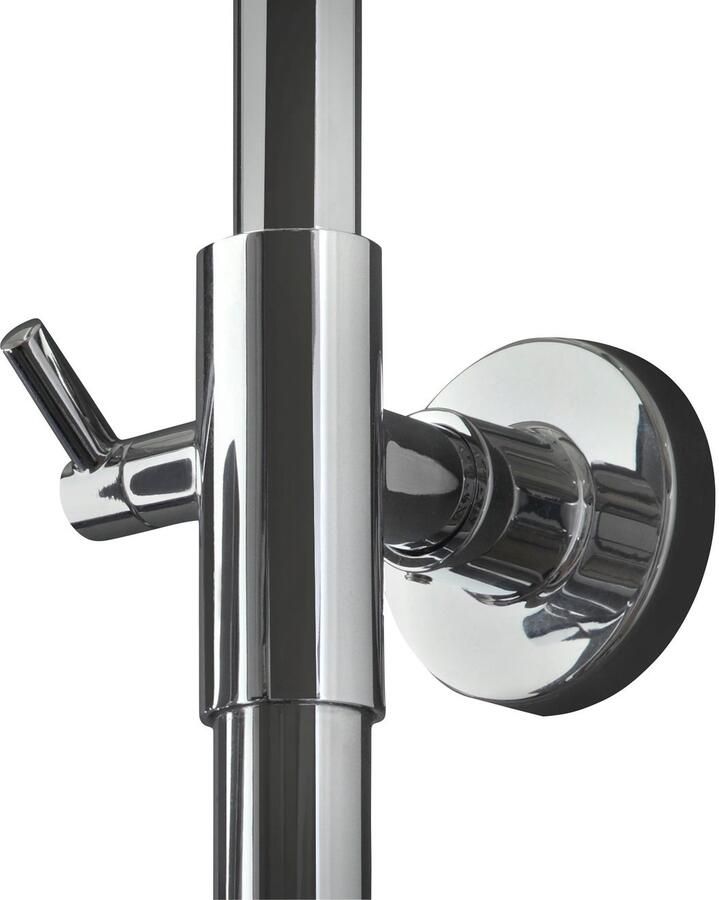 Welltime Douchestang-set Raindrop Hoofddoucheset douchesysteem douchekolom doucheset regendouche - Foto 4