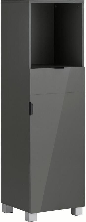 Welltime Halfhoge kast Lage Gemakkelijk te onderhouden oppervlak veel bergruimte FSC -gecertificeerd - Foto 7