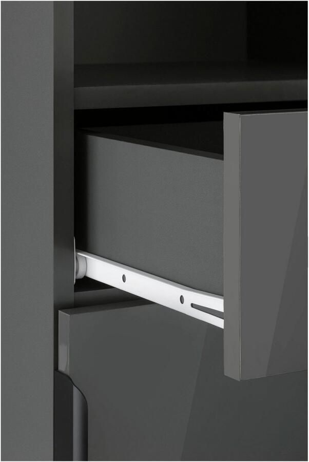 Welltime Halfhoge kast Lage Gemakkelijk te onderhouden oppervlak veel bergruimte FSC -gecertificeerd - Foto 3