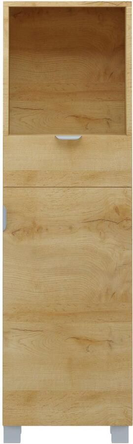 Welltime Halfhoge kast Lage Gemakkelijk te onderhouden oppervlak veel bergruimte FSC -gecertificeerd - Foto 2