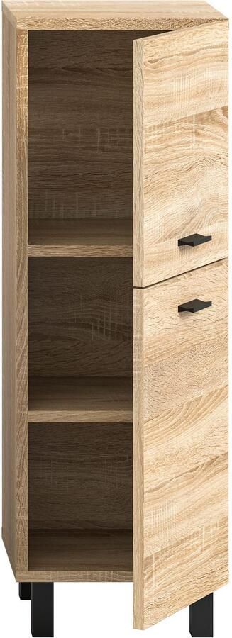 Welltime Halfhoge kast Tampa hoogte 80cm hangend of staand te monteren - Foto 12