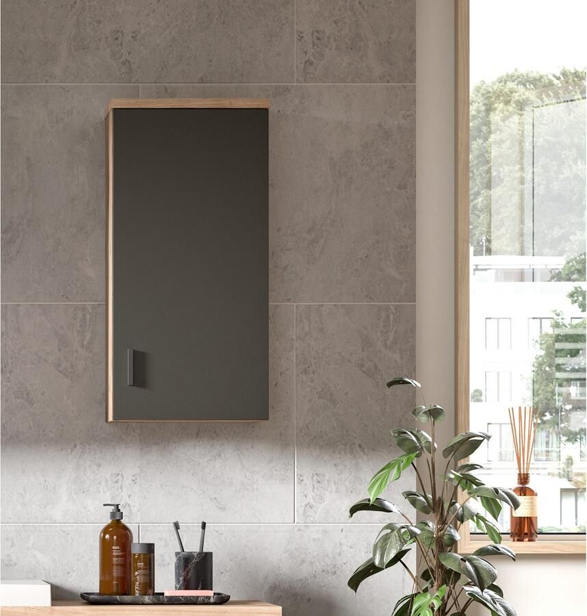 Welltime Hangend kastje Dolo breedte 37 cm 1 deur (verwisselbare deurstop) 1 plank (1 stuk)