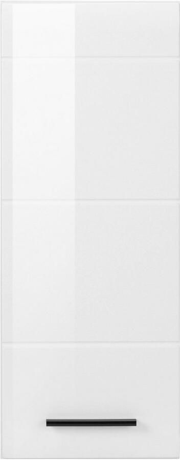 Welltime Hangend kastje Sovana Badkamerkast met 2 vakken in Wit (B D H) 30 24 77 cm