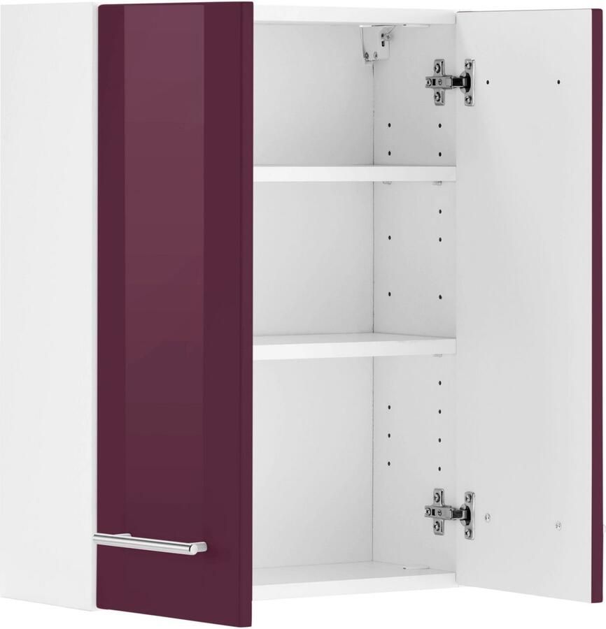 Welltime Hangend kastje Venetië Badkamermeubel met breedte 50 cm met metalen handgrepen