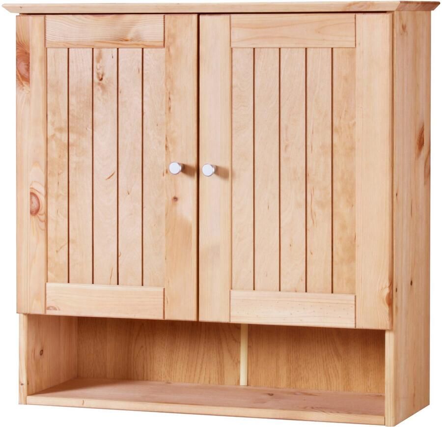 Welltime Hangend kastje Venezia Badkamermeubel van massief hout breedte 63 cm