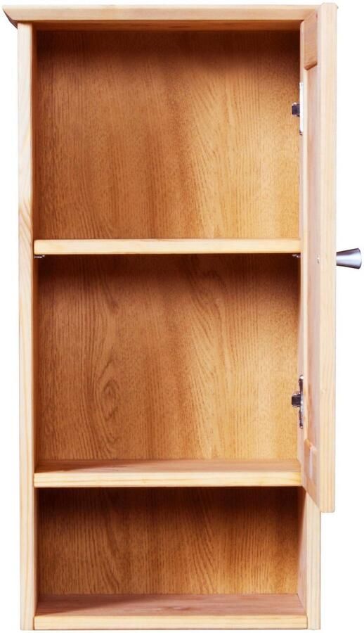 Welltime Hangend kastje Venezia rustiek Badkamermeubel van massief hout breedte 33 cm - Foto 2