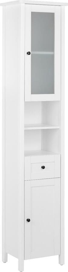 Welltime Hoge kast Aalborg Kast badkamerkast Badkamermeubel in landelijke stijl breedte 40 cm - Foto 6