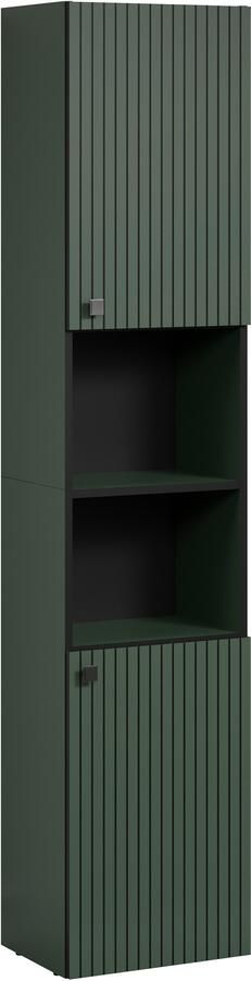 Welltime Hoge kast Amrum Badkamerkast met en zonder lade (B D H) 40-70 31 186 cm (1 stuk)
