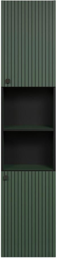 Welltime Hoge kast Amrum Badkamerkast met en zonder lade (B D H) 40-70 31 186 cm (1 stuk) - Foto 8